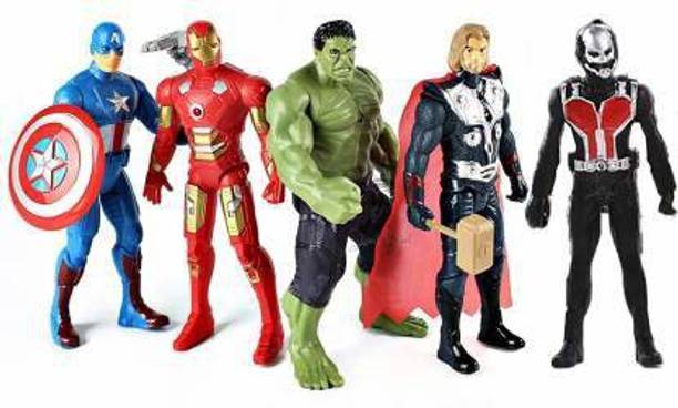 INFINITY Original Super Hero Team Avengers Age Of Ultron Set of 5 (Multicolor)