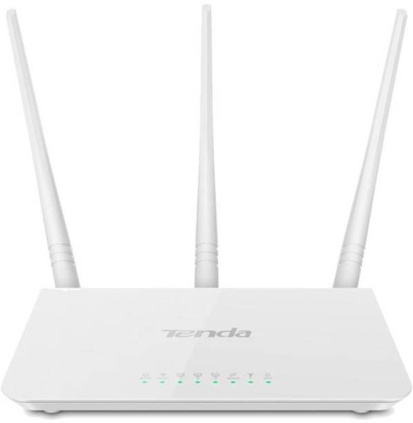 TENDA F3 Wireless Router 300 Mbps Router (White, Single Band) 300 Mbps Wireless Router