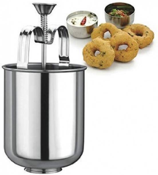TRENTO ENTERPRISE Stainless Steel Maker for Perfectly Shaped & Crispy Medu Vada, Hygienic Without Any Hassle. Vada Maker