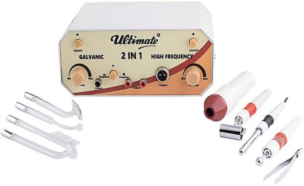 ULTIMATE Professional Galvanic & High Frequency Skin Therapy Argon Gas Violet Face Massage Anti Wrinkle Machine