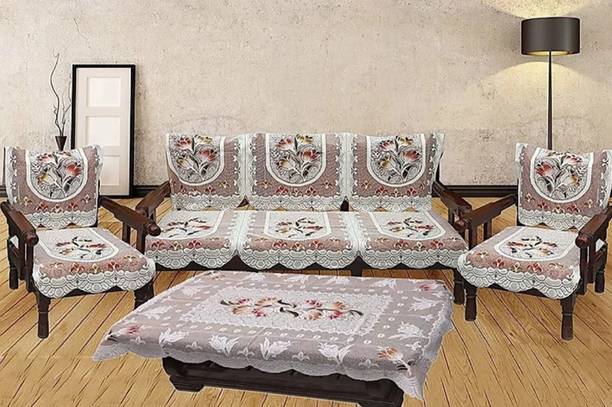 croox Cotton Floral 3 Seater Sofa Cover