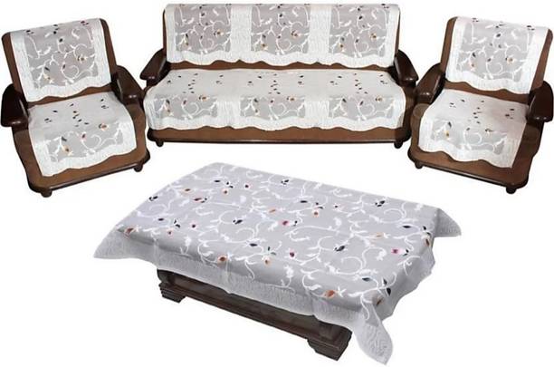 croox Cotton Floral 3 Seater Sofa Cover