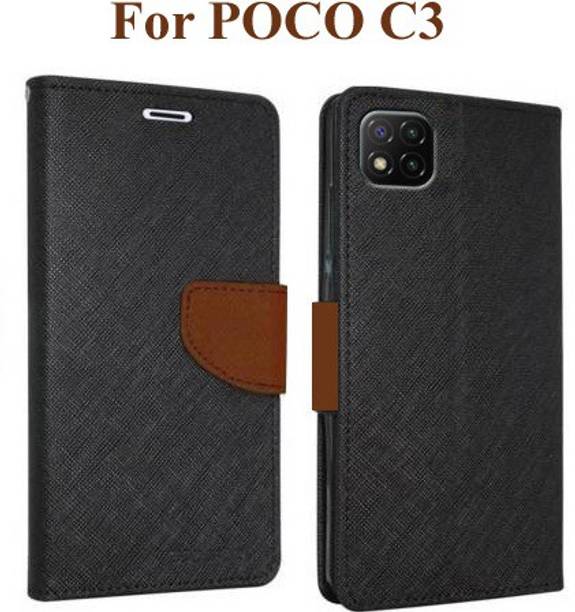 Wristlet Flip Cover for POCO C3