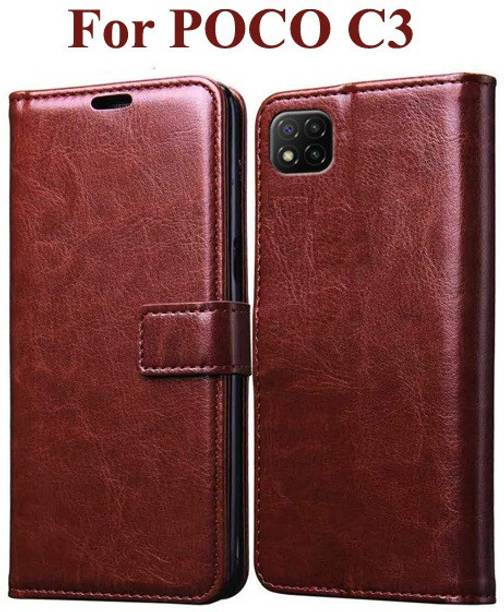 Wristlet Flip Cover for POCO C3