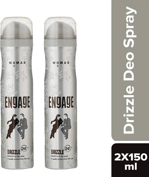 एंगेज Drizzle Deodorant Spray - For Women(150 ml) डिओडोरेंट स्प्रे - महिलाओं के लिए