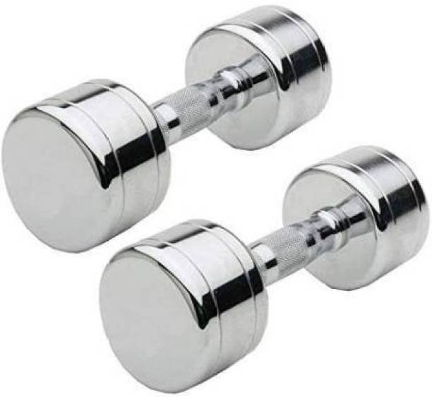 ORV PAIR OF 5KG STEEL DUMBBELLS {5KGX2} FIXED WEIGHT Fixed Weight Dumbbell