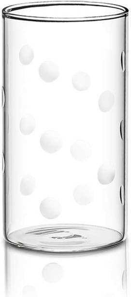 BOROSIL (Pack of 6) VDLM350 Vision Glasses 350ml, Set of 6 Glass Set Water/Juice Glass