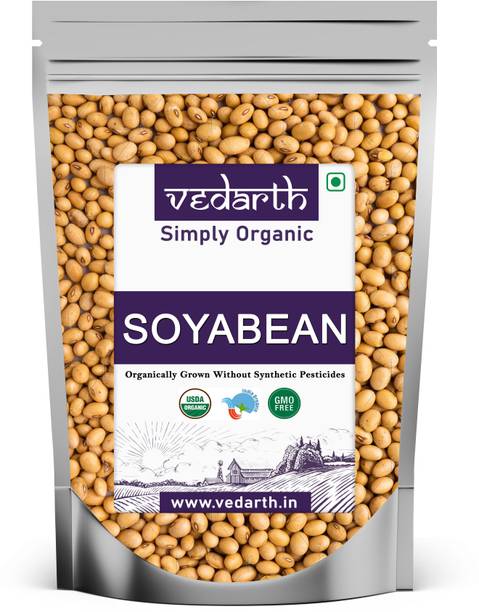 Vedarth Organic Yellow Soya Bean (Whole)