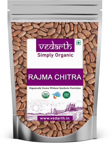 Vedarth Organic White Rajma Chithra (Whole)