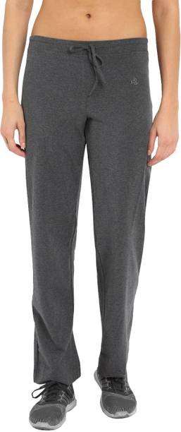 JOCKEY Women Solid Grey Track Pants
