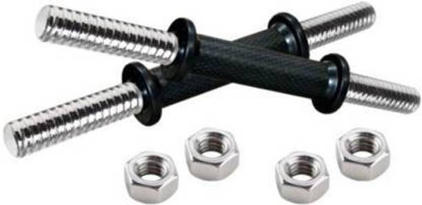 vnh Pair of High Quality Dumbbell Rod with Metal Nuts| Weight Lifting Bar