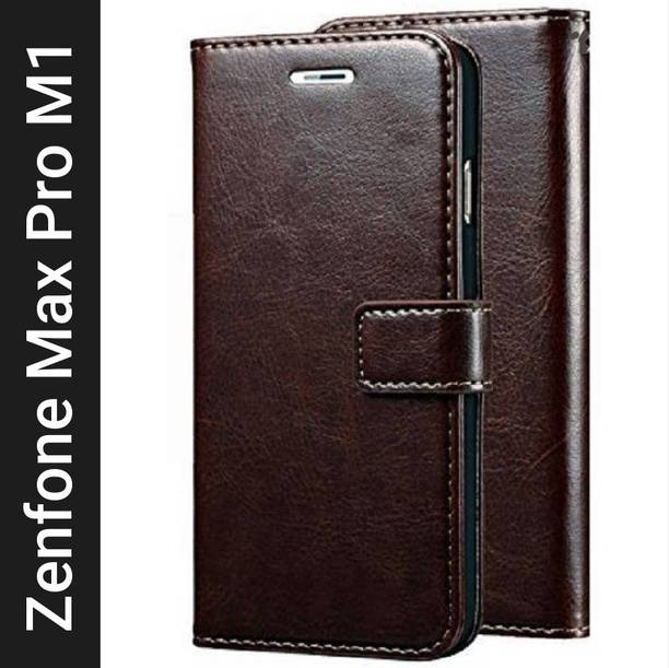 Krofty Flip Cover for Asus Zenfone Max Pro M1
