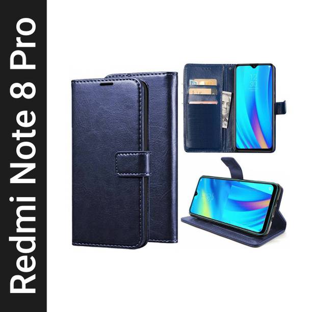 Nuvak Flip Cover for Mi Redmi Note 8 Pro