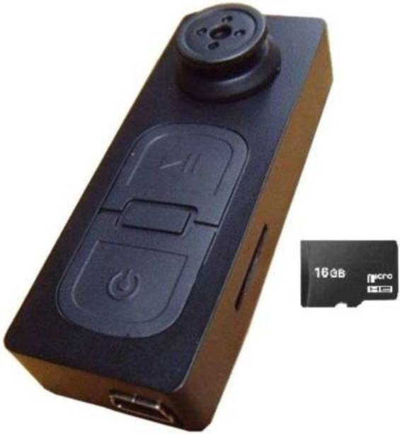 PAROXYSM Best S918 Button With 16GB Card Spy Surveillance Spy Camera