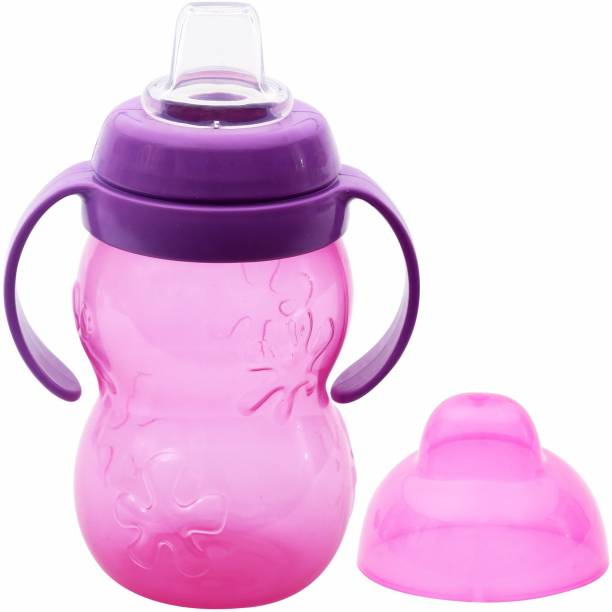1st Step BPA Free Soft Spout Sipper With Twin Handles-Pink