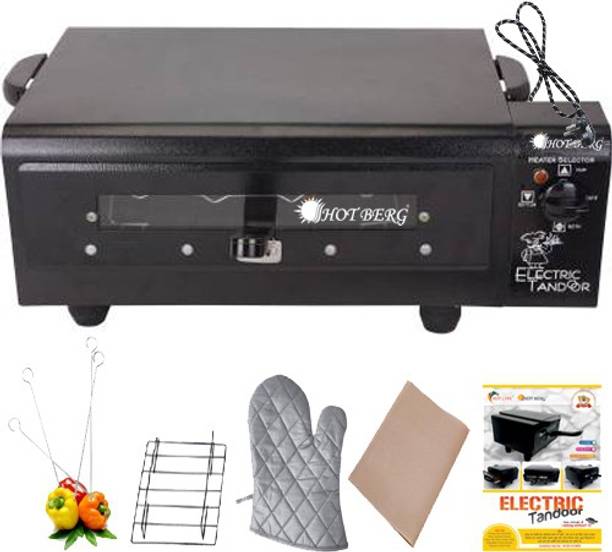 HOT BERG "16 Inches"2000W Big XXL Extra Large Upper/Lower/Both (ON/OFF) Regulator System HBELT-6548 Electric tandoor with extra accessories Electric Tandoor