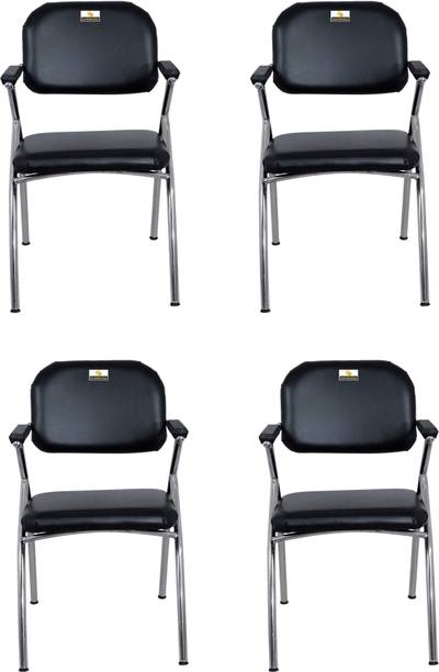 Smilemindia Leather Office Visitor Chair