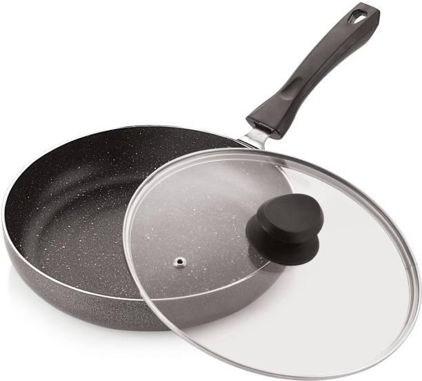 iVBOX Max-Pro Induction Non-Stick With Outer Hard-Stone Coating Fry Pan 24 cm diameter with Lid 1.5 L capacity