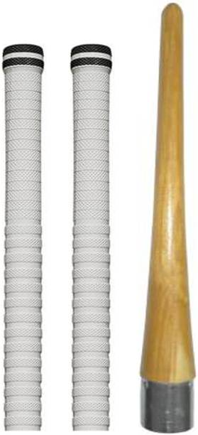 Owlix Pack of One Wooden Cone (Gripper) + 2 Cricket Bat...