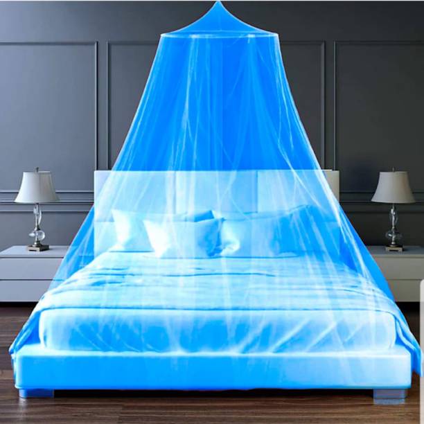 Maruti Enterprise Polyester Adults Washable King Size Mosquito Net