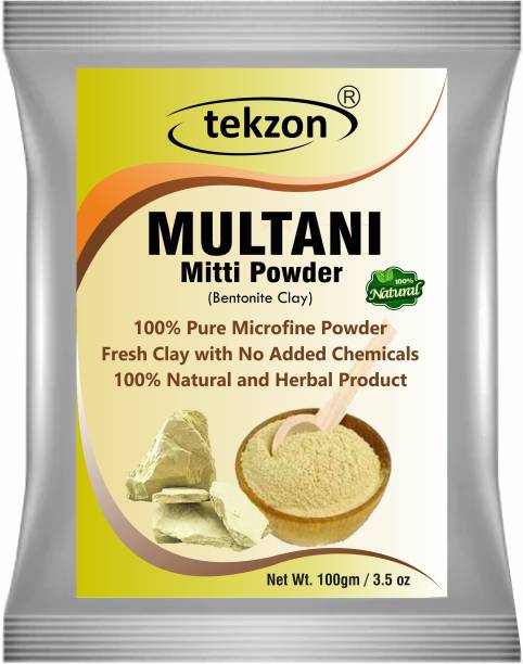 tekzon Multani Mitti Powder (Bentonite Clay)