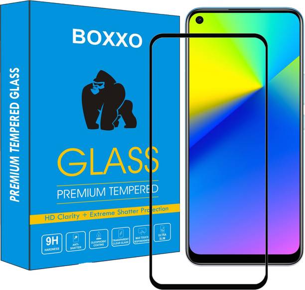 Boxxo Edge To Edge Tempered Glass for Realme 7i