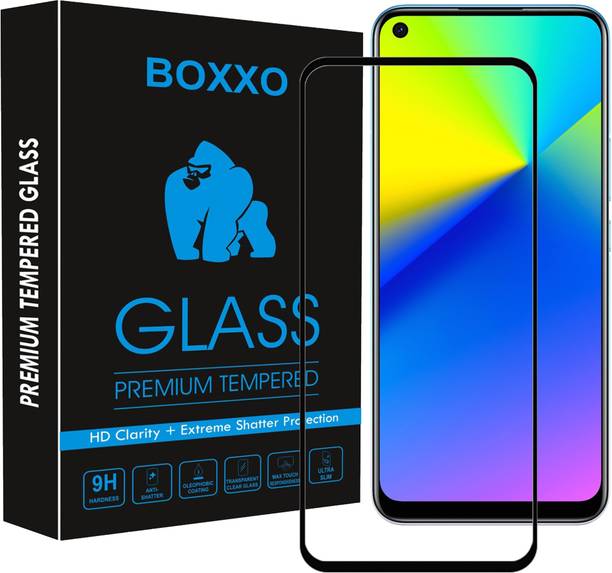 Boxxo Edge To Edge Tempered Glass for Realme 7i