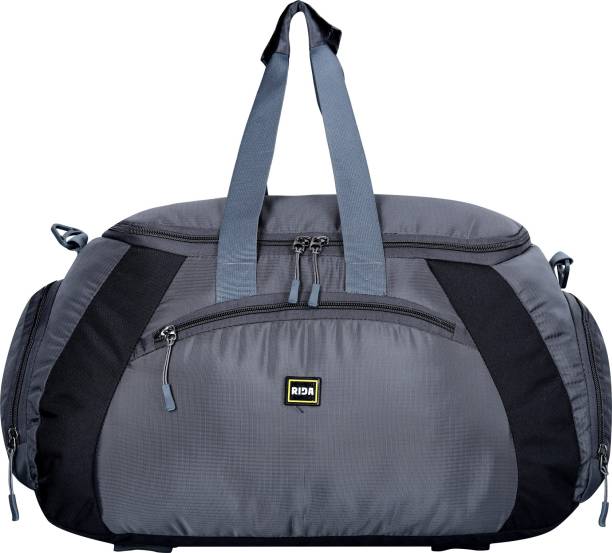 RIDA Travel Duffel Bag 22 Inch-30 LTR-Gym,Daytrip,Camping Etc-SDB-7007-22-Grey