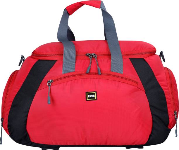 RIDA Travel Duffel Bag 22 Inch-30 LTR-Gym,Daytrip,Camping Etc-SDB-7007-22-Red