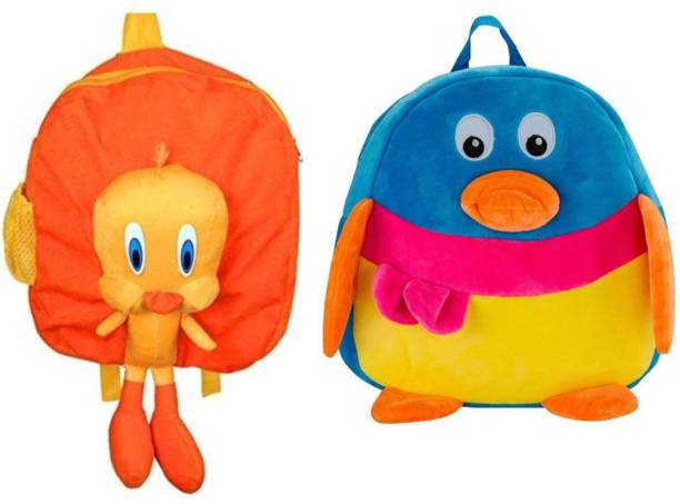Lata Tweety Bag & Duck Bag Combo School Bag