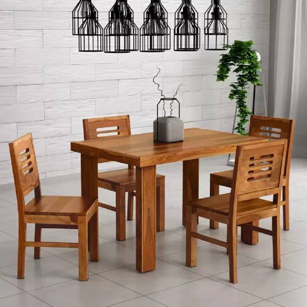 Kendalwood Furniture Solid Wood 4 Seater Dining Set