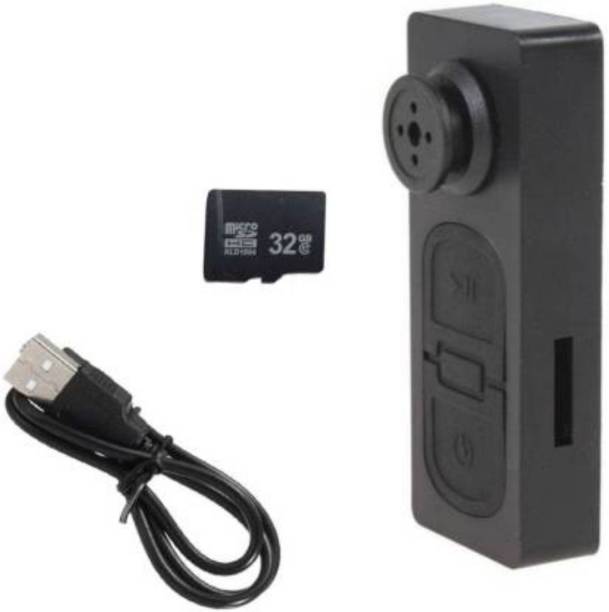 PAROXYSM Spy Camera Button In Shirt with 32GB Memory for Hidden Recording Device Spy Spy Camera