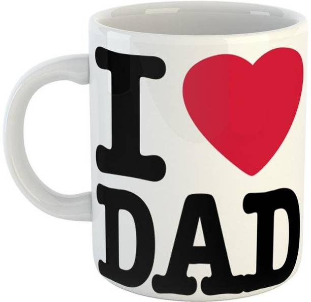 P89M Cermaic Gift for My Papa Multicolour Coffee 330 ml 1 Pieces Ceramic Coffee Mug