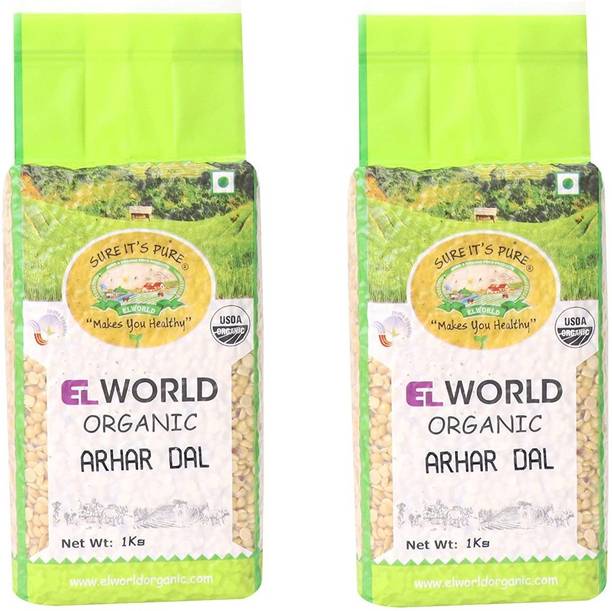 ELWORLD Organic Toor/Arhar Dal (Whole)