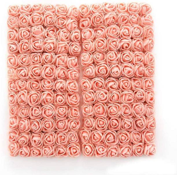 AlevanArt Artificial Rose Foam Art Craft Flowers Multicolor Rose Artificial Flower