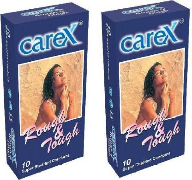 CAREX Rough and Tough Supper Studded Condom Condom
