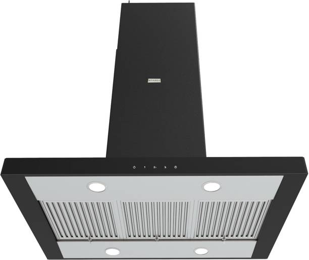 FABER Janus Isola BK 90 Ceiling Mounted Black 1000 CMH Chimney