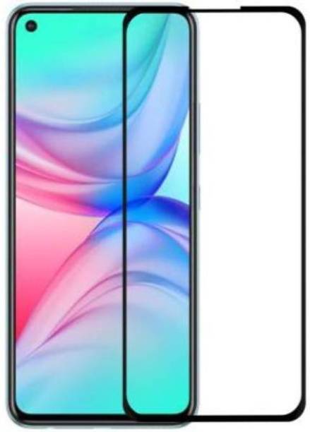 BHRCHR Edge To Edge Tempered Glass for Infinix Hot 10