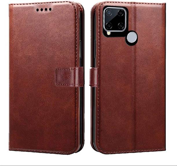 Casotec Flip Cover for Realme C15