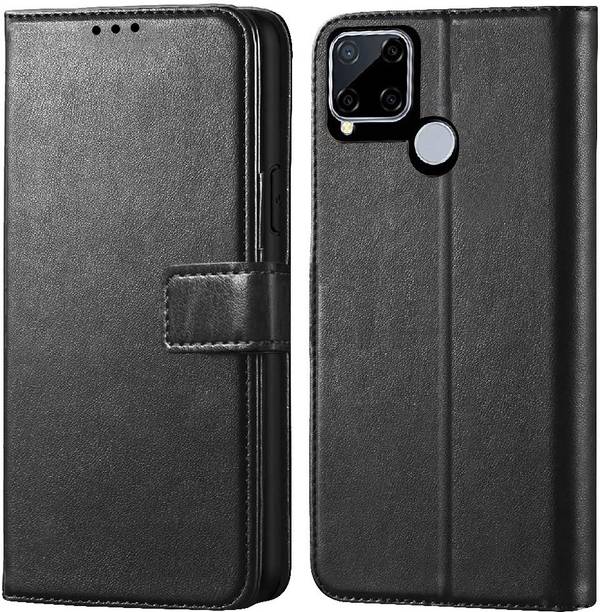 Casotec Flip Cover for Realme C15