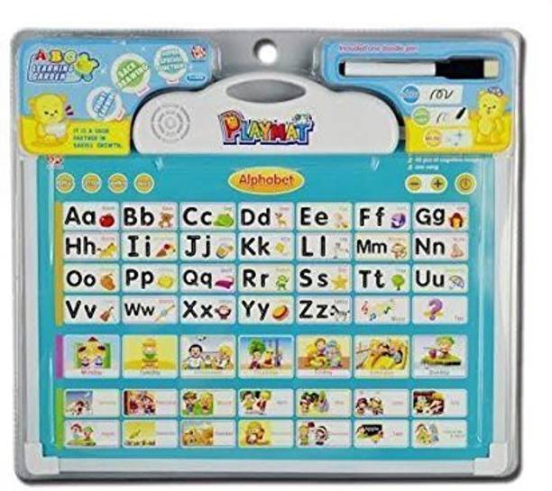 Smartcraft Musical Board for Alphabet Learning Toy Play Mat & Drawing with One Doodle Pen -(Multi Color)