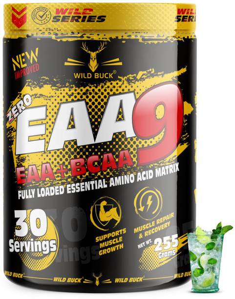 WILD BUCK EAA (Essential Amino Acids) For Intra/Post-Workout (BCAA+EAA) (Virgin Mojito)