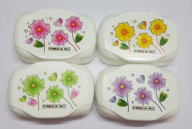 क्रेज़ीगोल 2 in 11 Soap Case set of 4  (Multicolor)Fancy soapcase