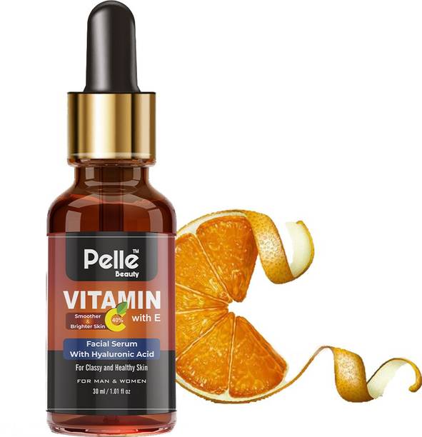 Pelle Beauty Vitamin C With E Smoother And Brighter facial Serum_30ml_