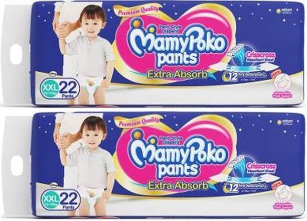 MamyPoko Pants - XXL 22+22 Extra Absorb Diapers - XXXL