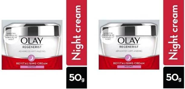 OLAY Revitalising Night Cream pack of 2