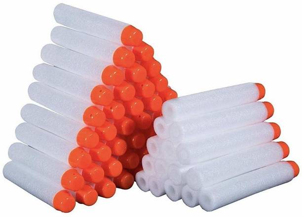 ZZ ZONEX Bullets for Toy Guns Set of 20Pcs - Plastic Foam Toy Bullet Dart Bullets for Nerf N-Strike Elite Guns ( 20PCS ) Darts & Plastic Bullets