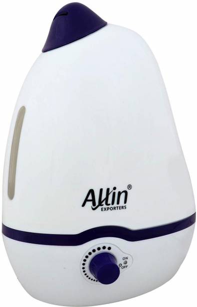 Allin Exporters Room PH906 Cool Mist Dolphin Shaped Ultrasonic Humidifier & Diffuser for Adults & Baby Bedroom Portable Humidifier