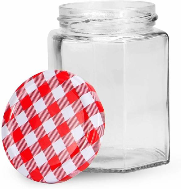 JIGSHTIAL Glass Pickle Jar  - 250 ml