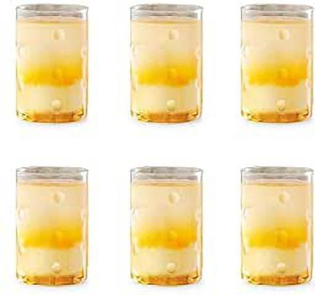 BOROSIL (Pack of 6) 207195 Glass Set Water/Juice Glass